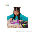 Schuimvaartuigen educatieve string art kit voor kinderen